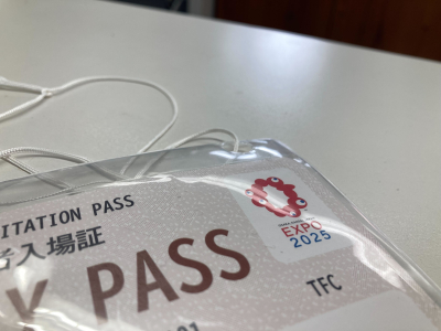 【ニュース】大阪・関西万博へ出展しました！（第一弾）