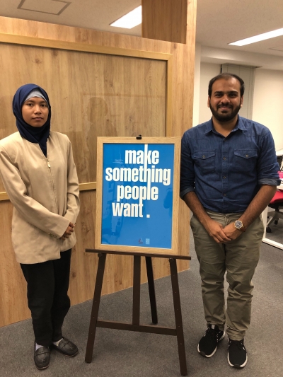 【お知らせ】経済産業省　国際化促進インターンシップ事業よりインターン２名を受け入れました